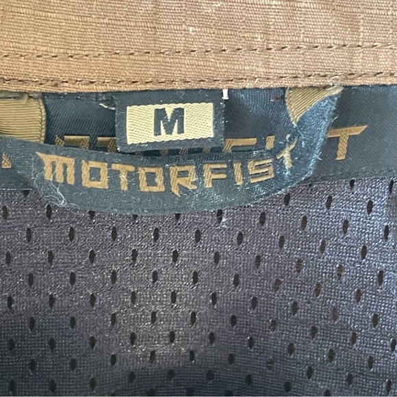 Motorfist Pilot Brown Jacket Size Medium - Picture 10 of 16